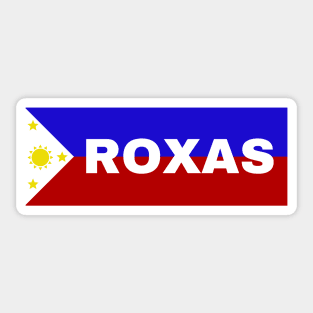 Roxas City Capiz in Philippines Flag Sticker